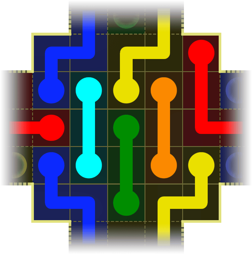 Flow Free Warps 4089 Solution