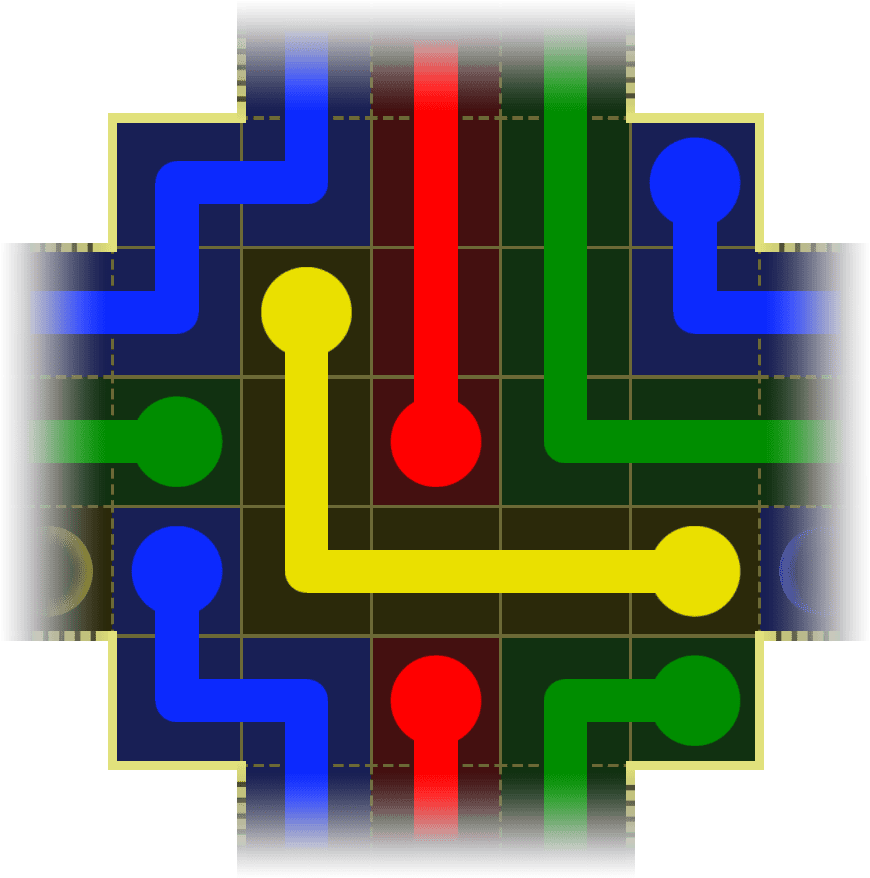 Flow Free Warps 4093 Solution
