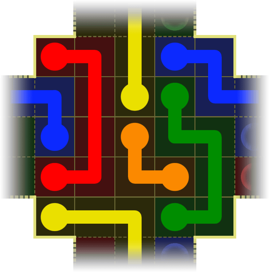 Flow Free Warps 4094 Solution