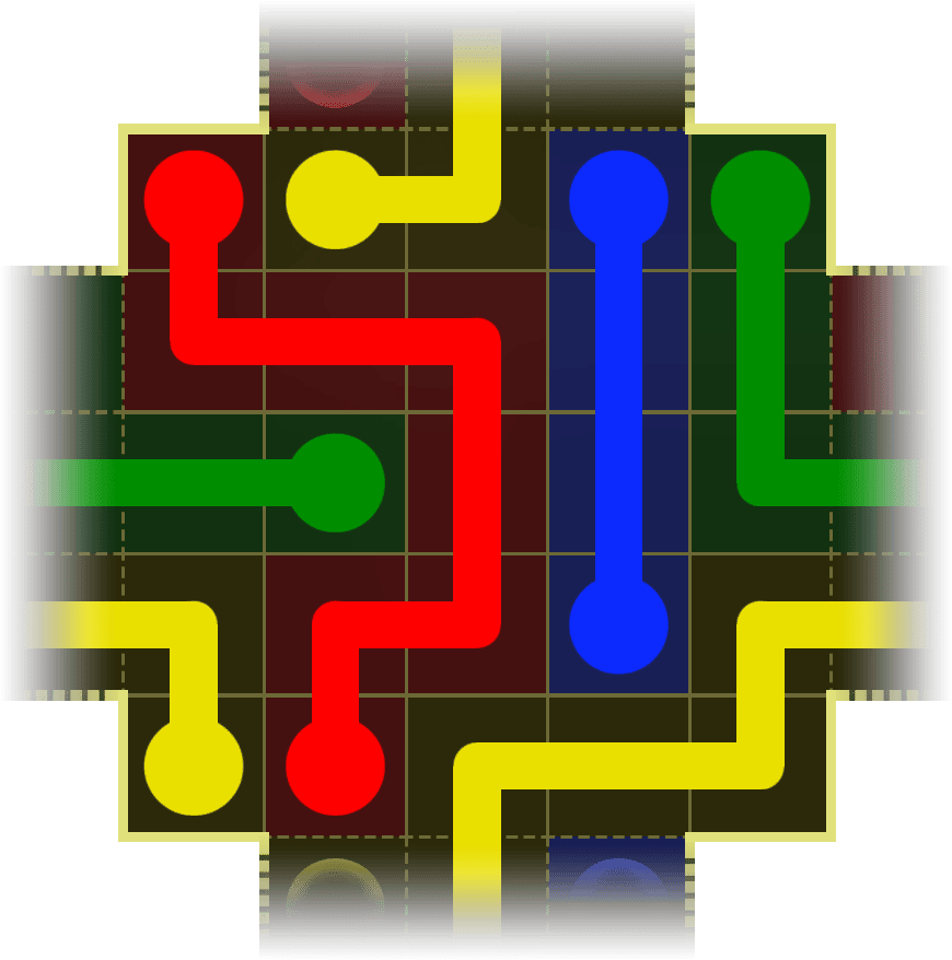 Flow Free Warps 4096 Solution