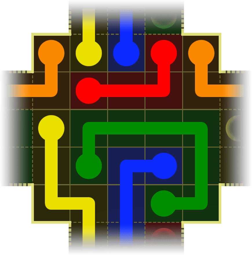 Flow Free Warps 4101 Solution