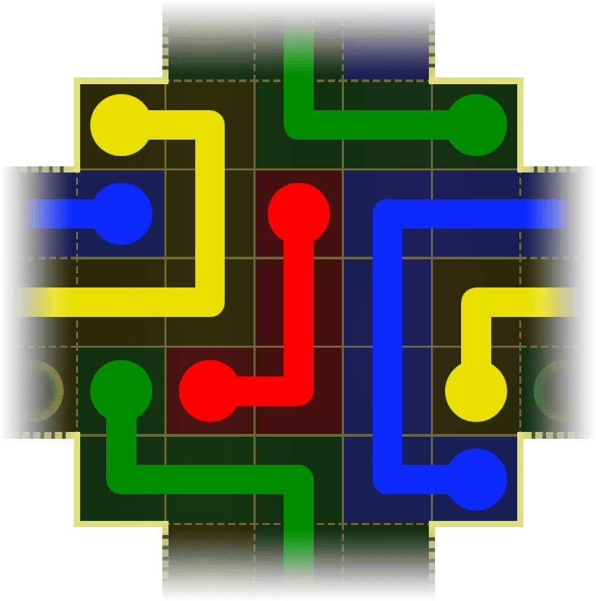 Flow Free Warps 4103 Solution