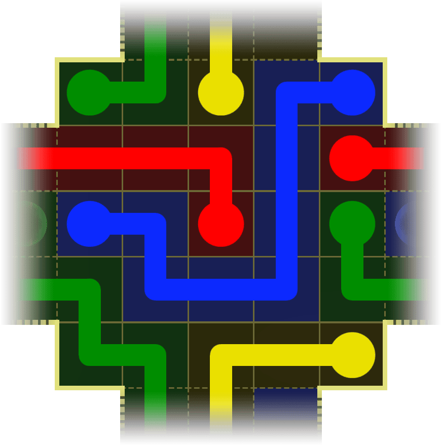 Flow Free Warps 4105 Solution