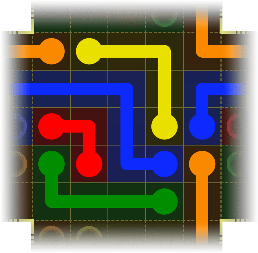 Flow Free Warps 4113 Solution