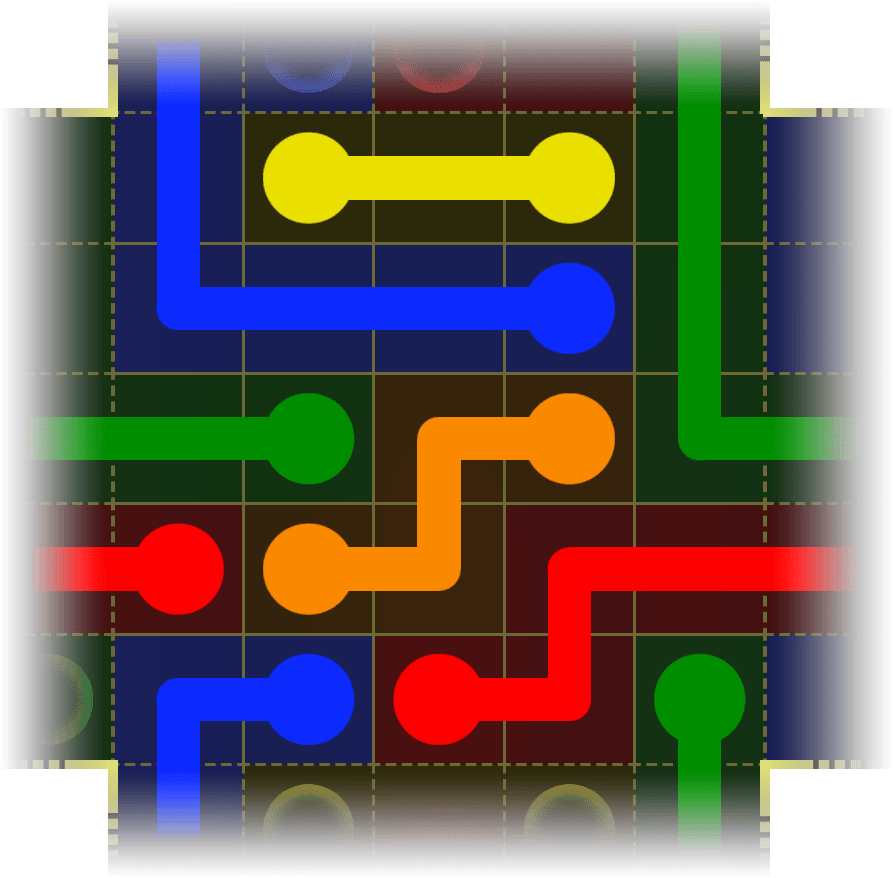 Flow Free Warps 4114 Solution