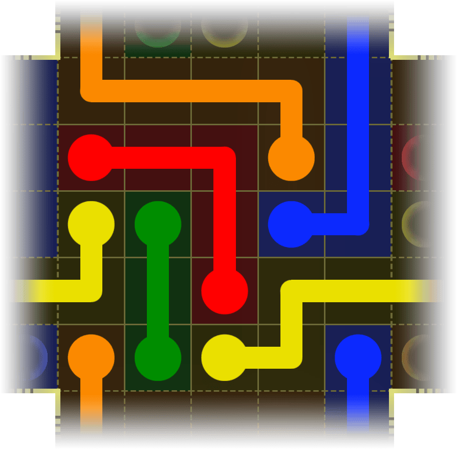 Flow Free Warps 4117 Solution