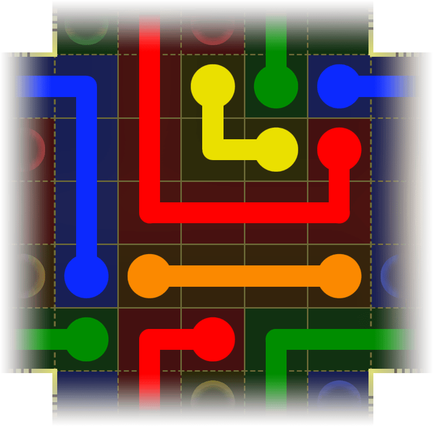 Flow Free Warps 4122 Solution