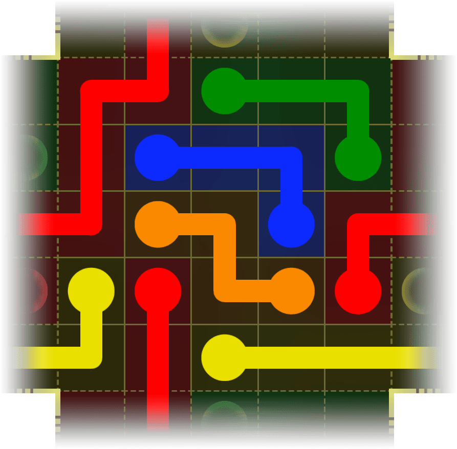 Flow Free Warps 4123 Solution