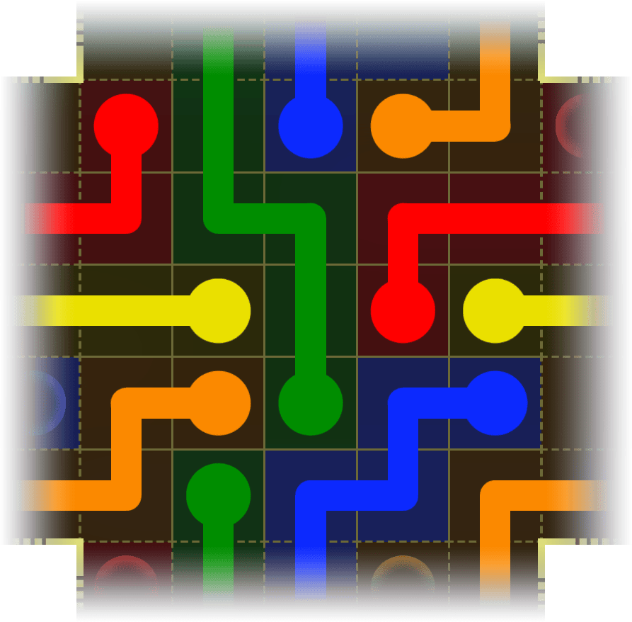 Flow Free Warps 4124 Solution