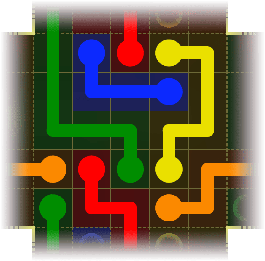 Flow Free Warps 4127 Solution