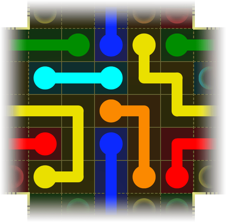 Flow Free Warps 4129 Solution