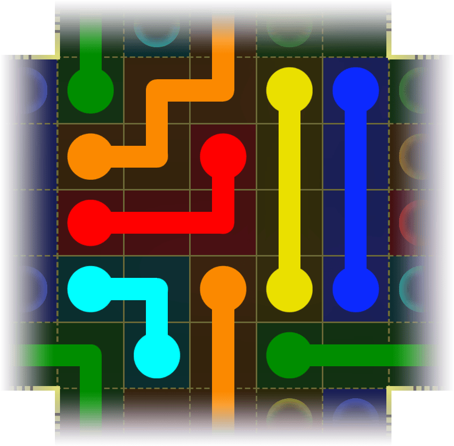 Flow Free Warps 4134 Solution