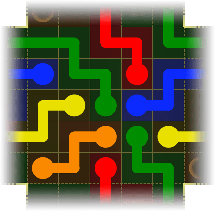 Flow Free Warps 4135 Solution