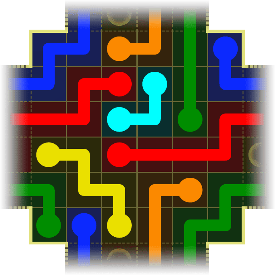 Flow Free Warps 4161 Solution