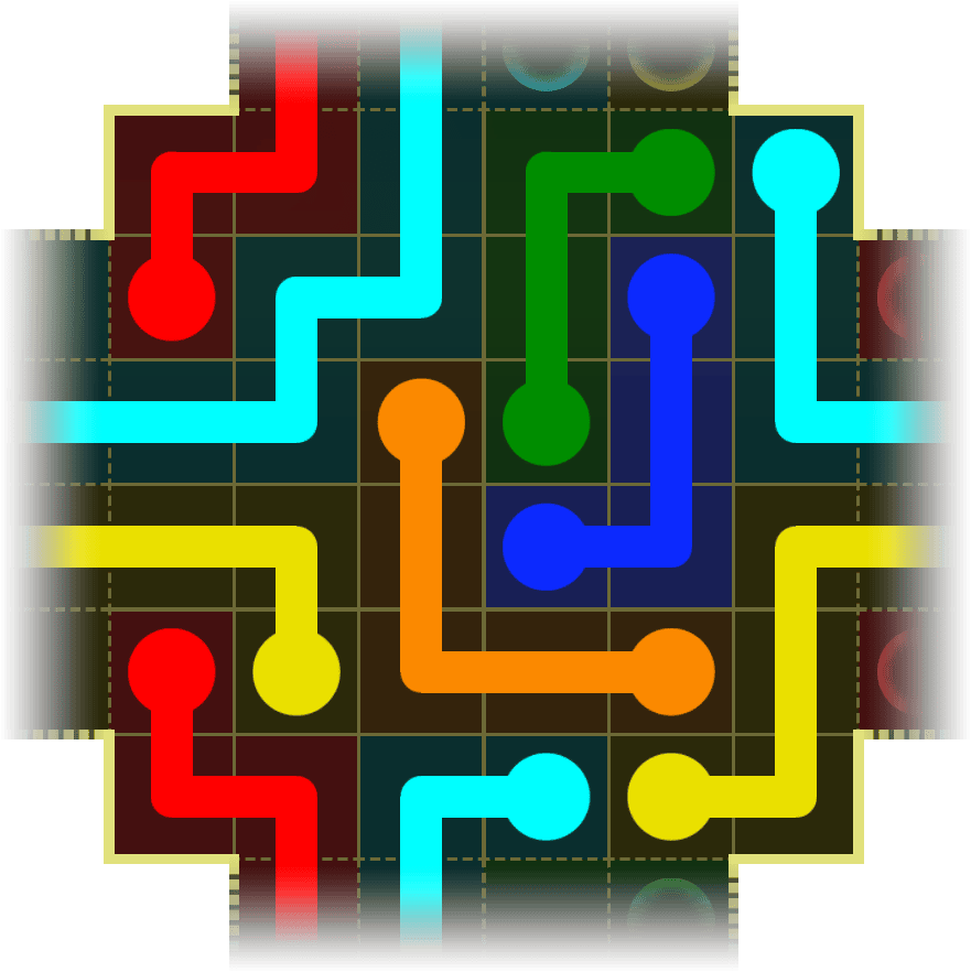 Flow Free Warps 4165 Solution