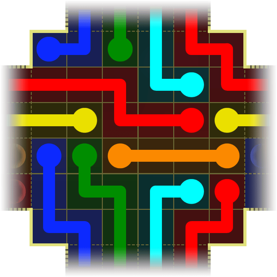 Flow Free Warps 4142 Solution