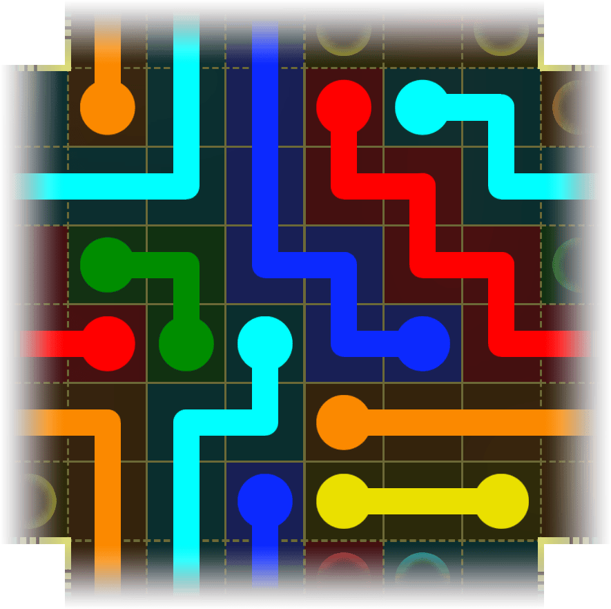 Flow Free Warps 4173 Solution