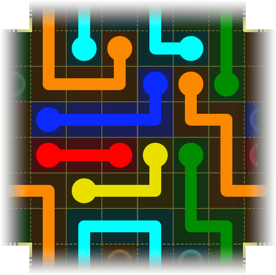 Flow Free Warps 4180 Solution