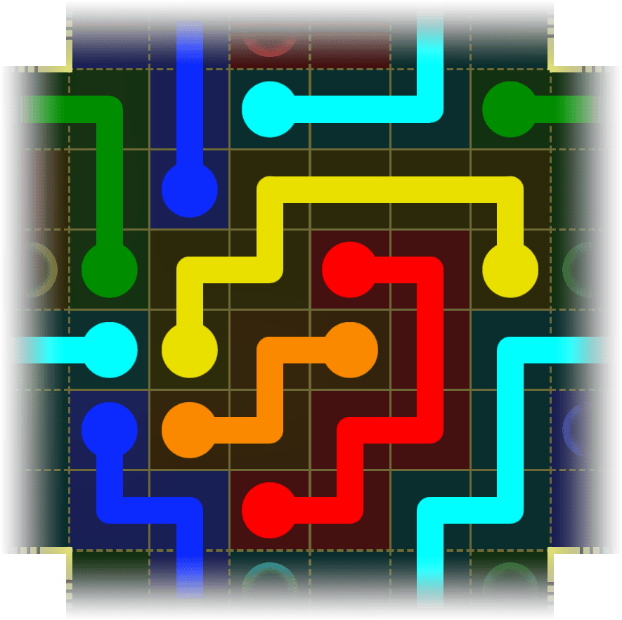 Flow Free Warps 4182 Solution