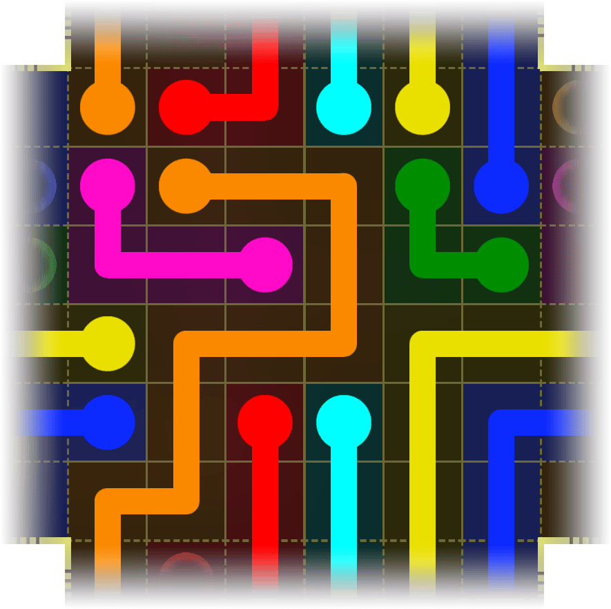 Flow Free Warps 4187 Solution