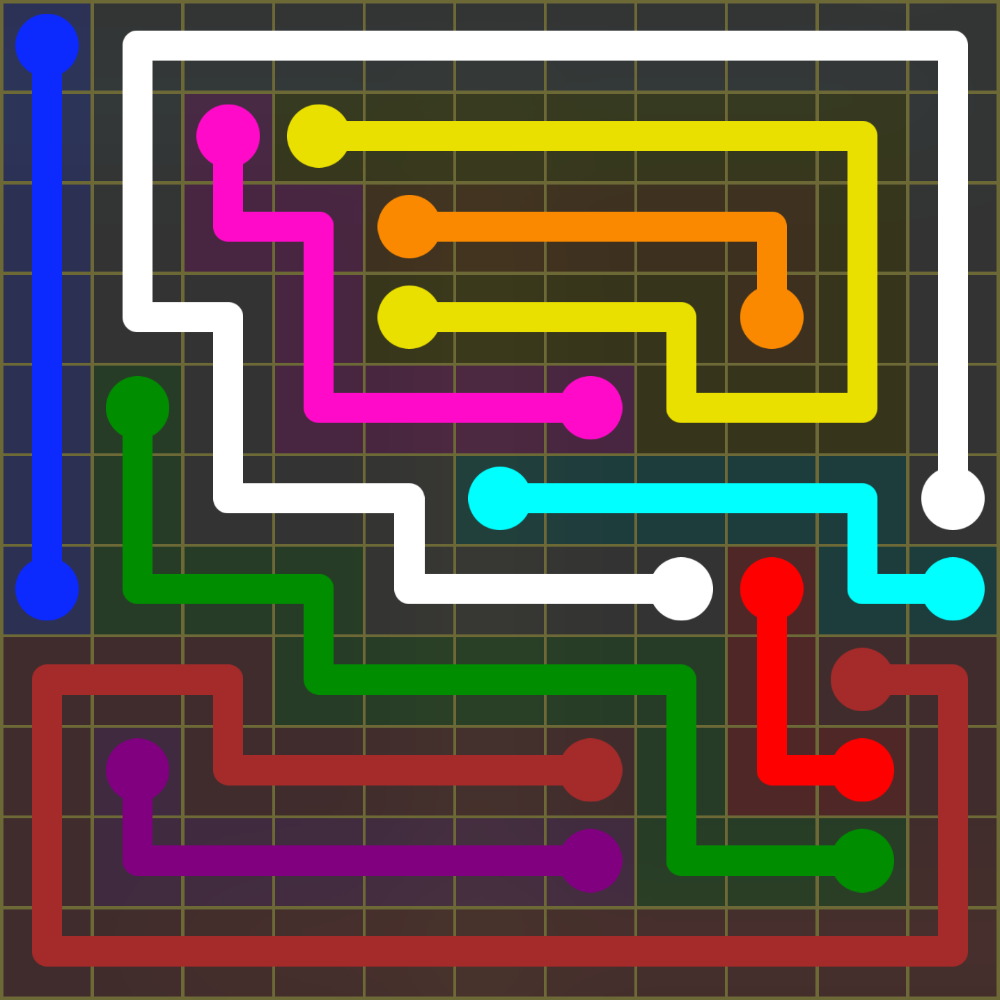 Flow Free 1379 Solution