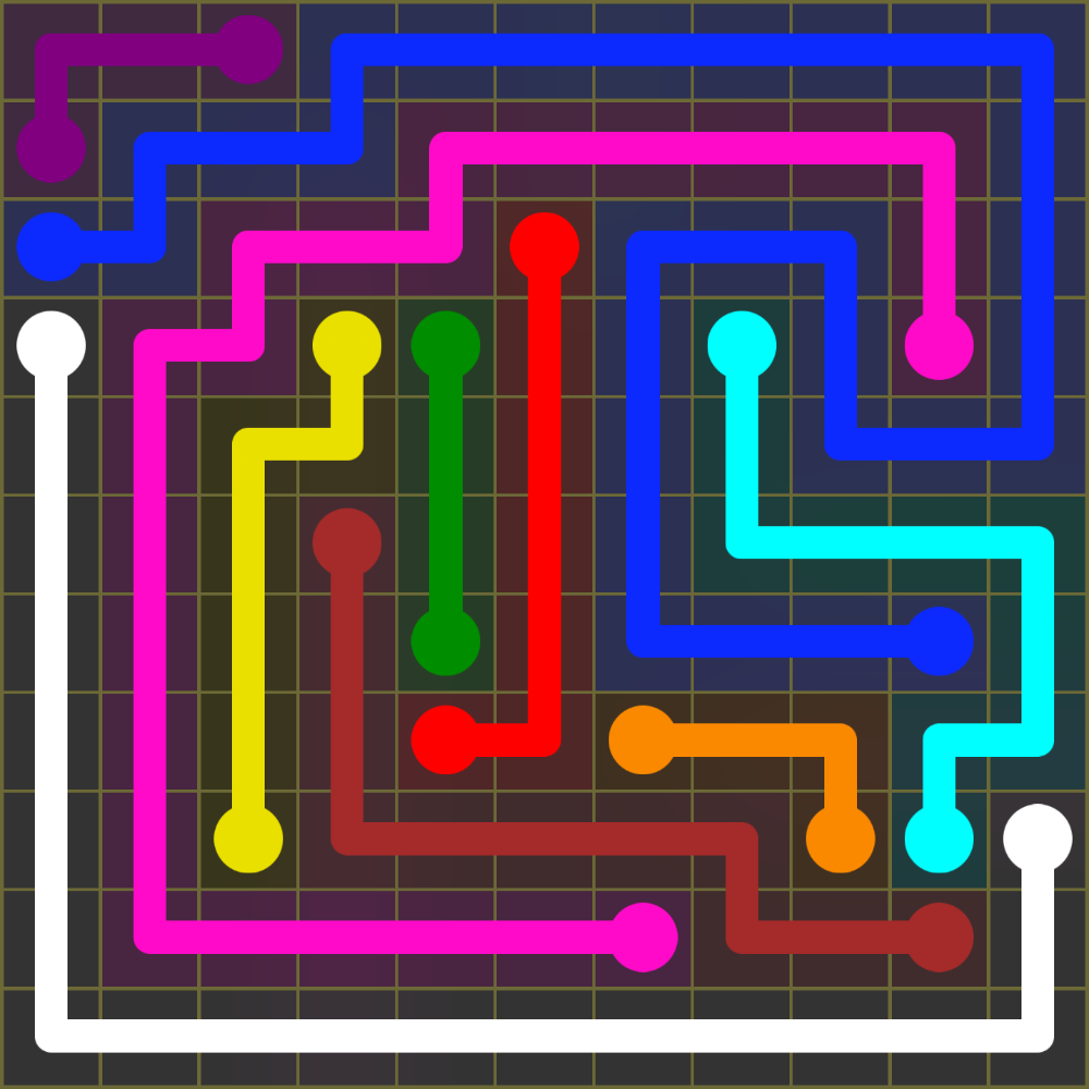 Flow Free 1483 Solution