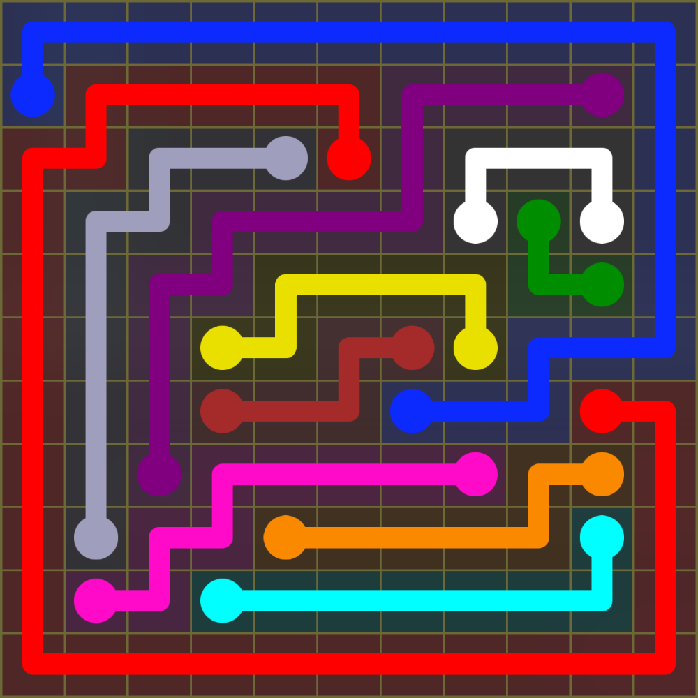 Flow Free 1397 Solution