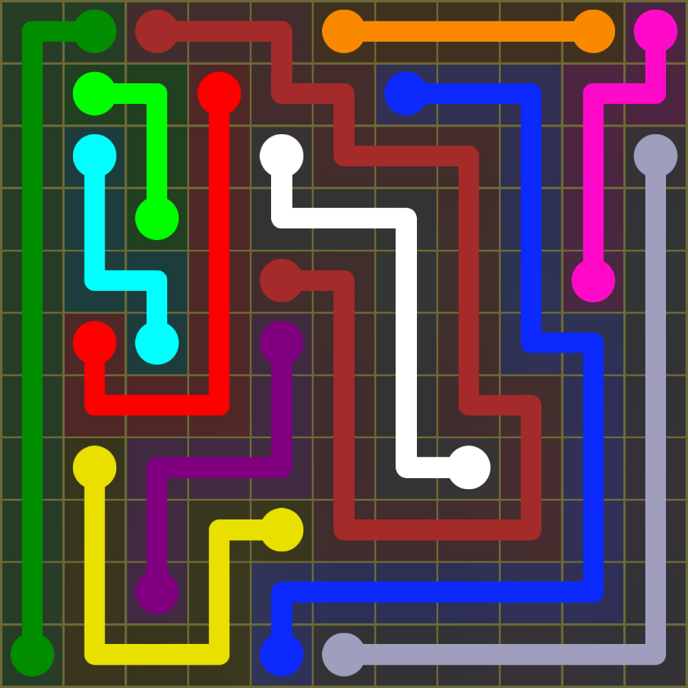 Flow Free 1423 Solution