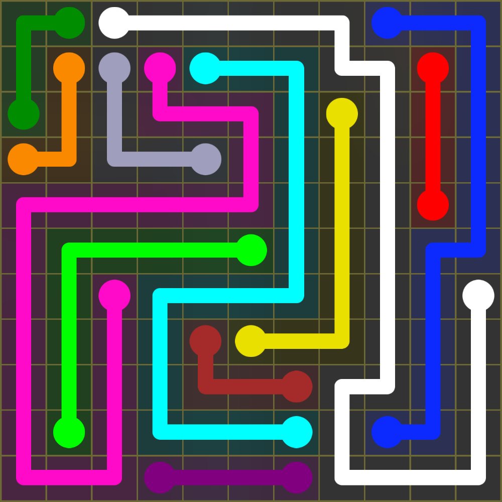 Flow Free 1426 Solution