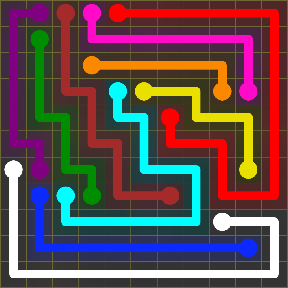 Flow Free 1429 Solution