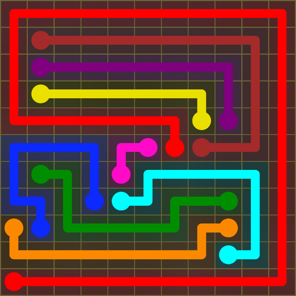 Flow Free 1431 Solution