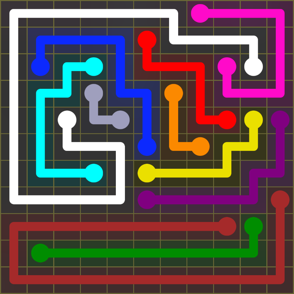Flow Free 1441 Solution