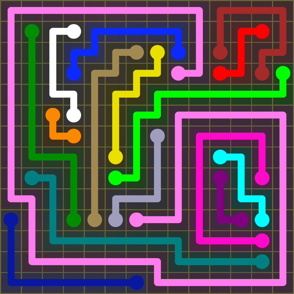 Flow Free 1941 Solution