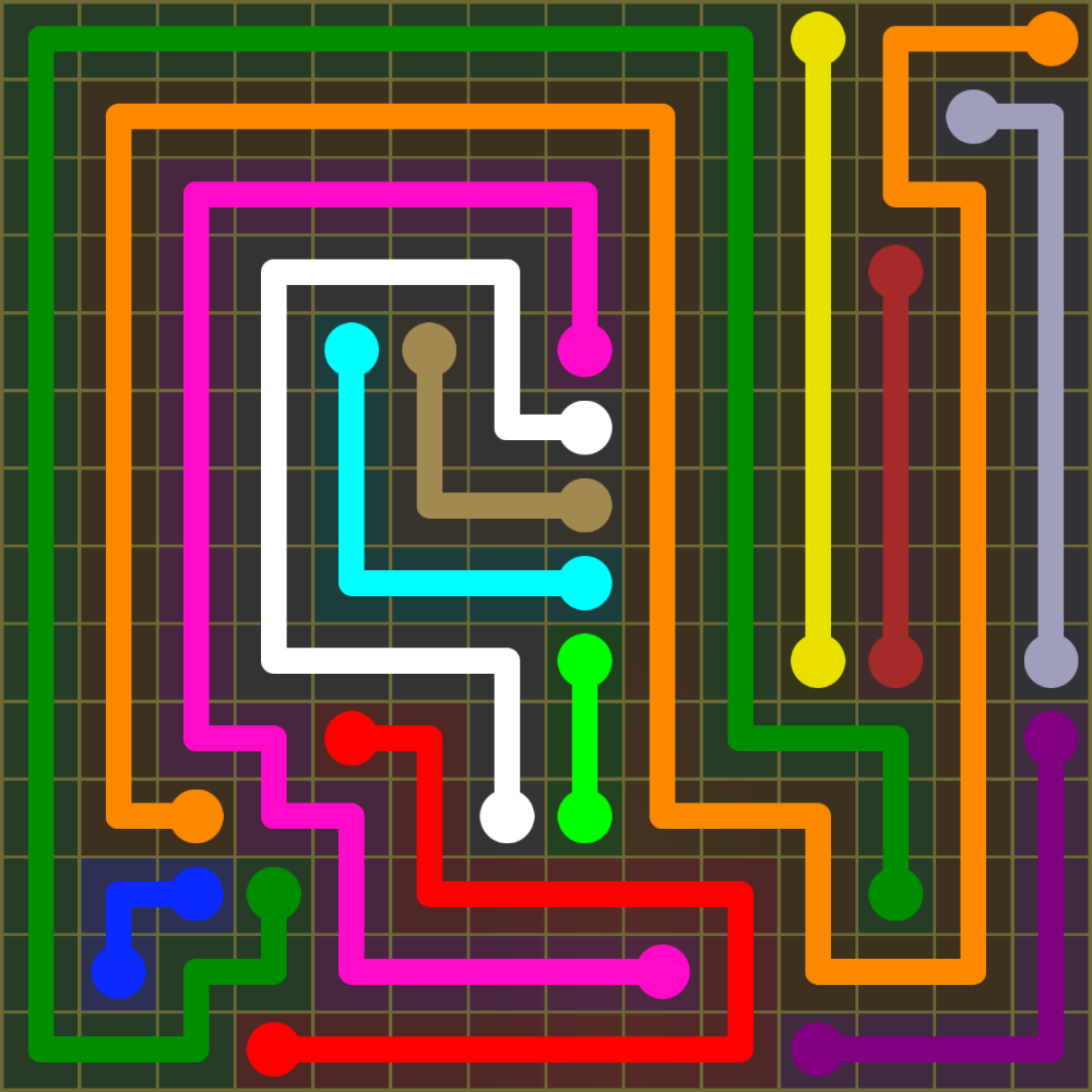 Flow Free 1903 Solution