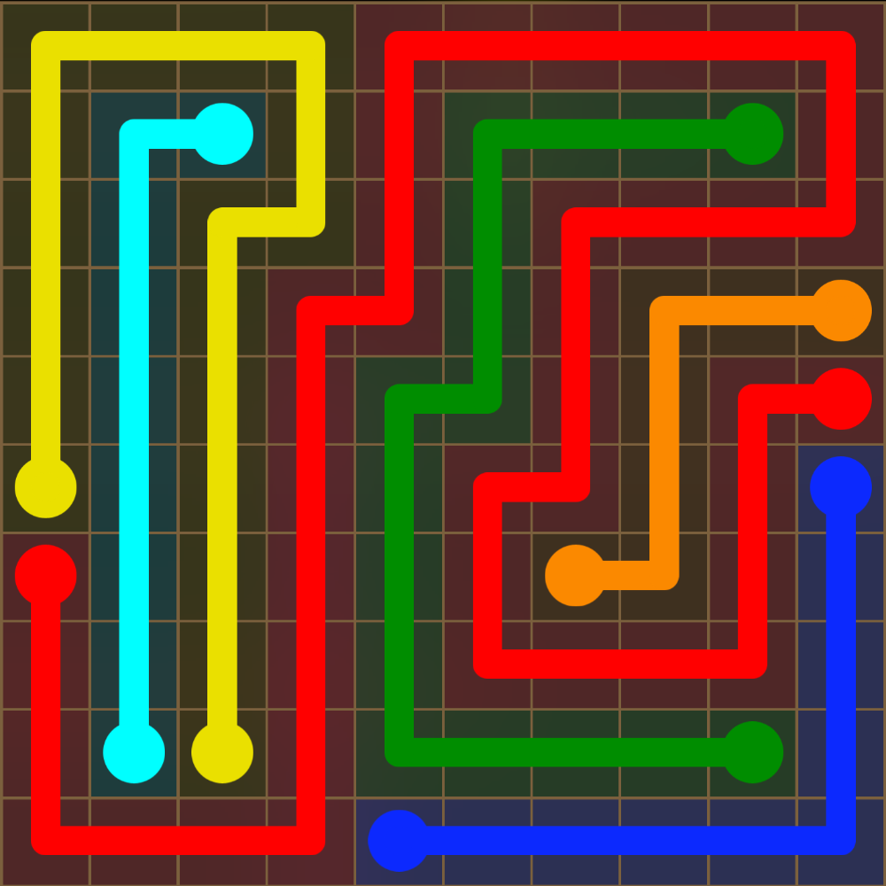 Flow Free 5641 Solution