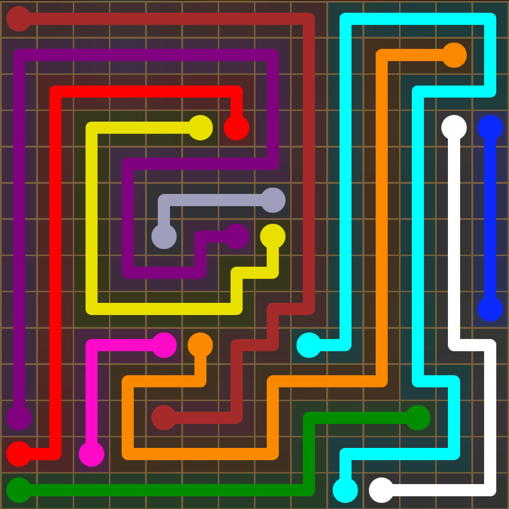 Flow Free 5565 Solution