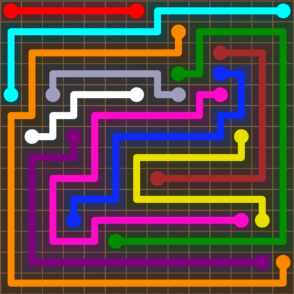 Flow Free 5573 Solution