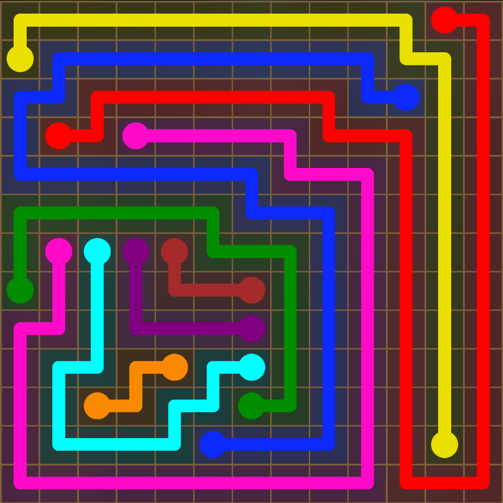 Flow Free 5636 Solution
