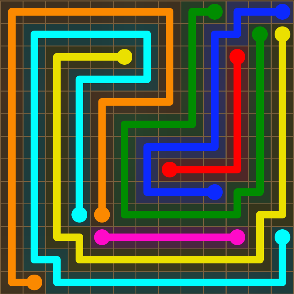Flow Free 5612 Solution