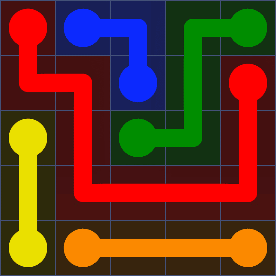 Flow Free 9281 Solution