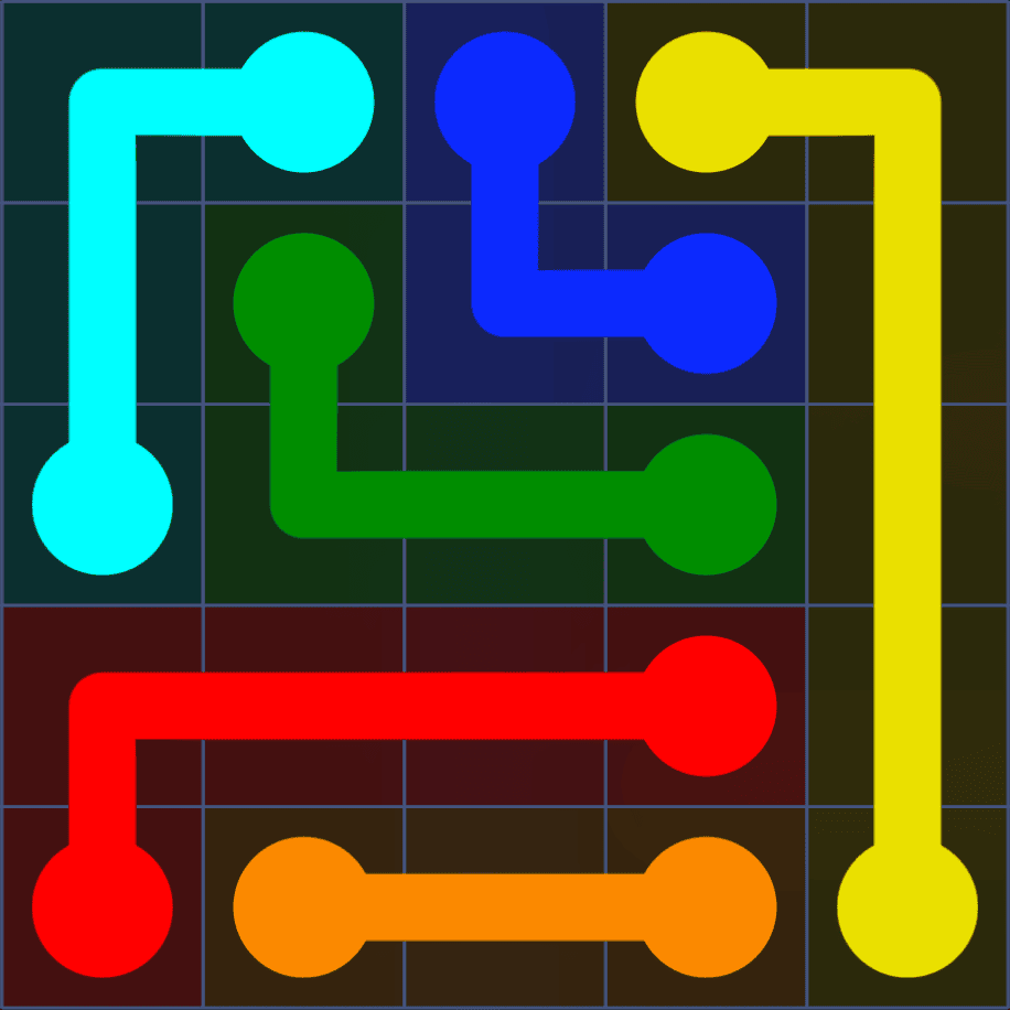 Flow Free 9283 Solution