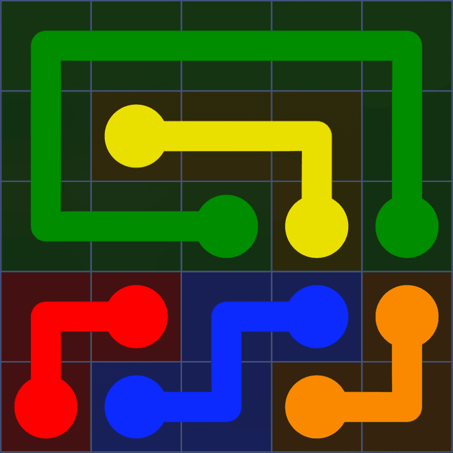 Flow Free 9287 Solution