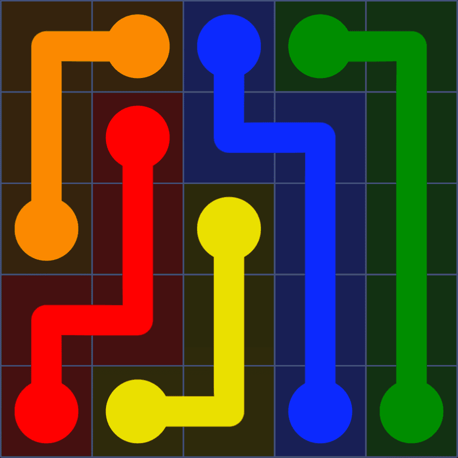 Flow Free 9320 Solution