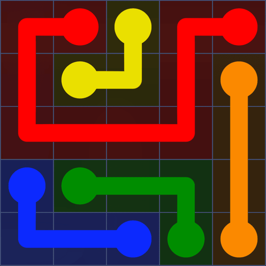 Flow Free 9329 Solution