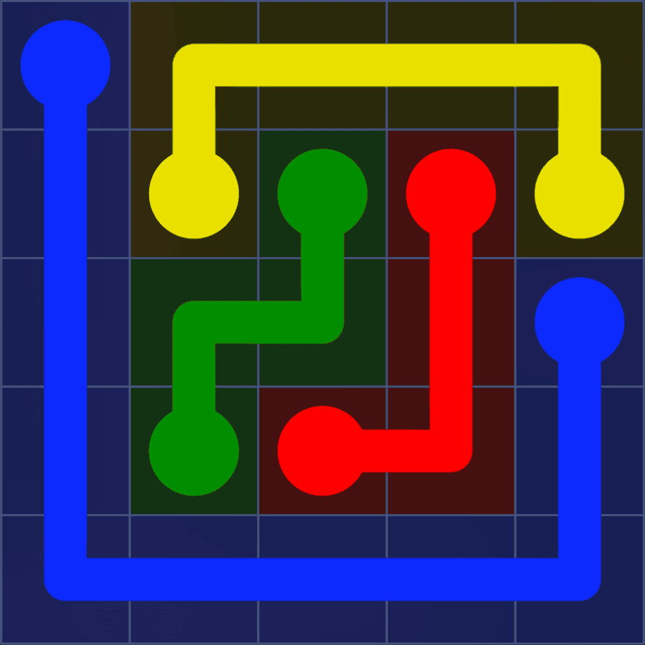 Flow Free 9341 Solution