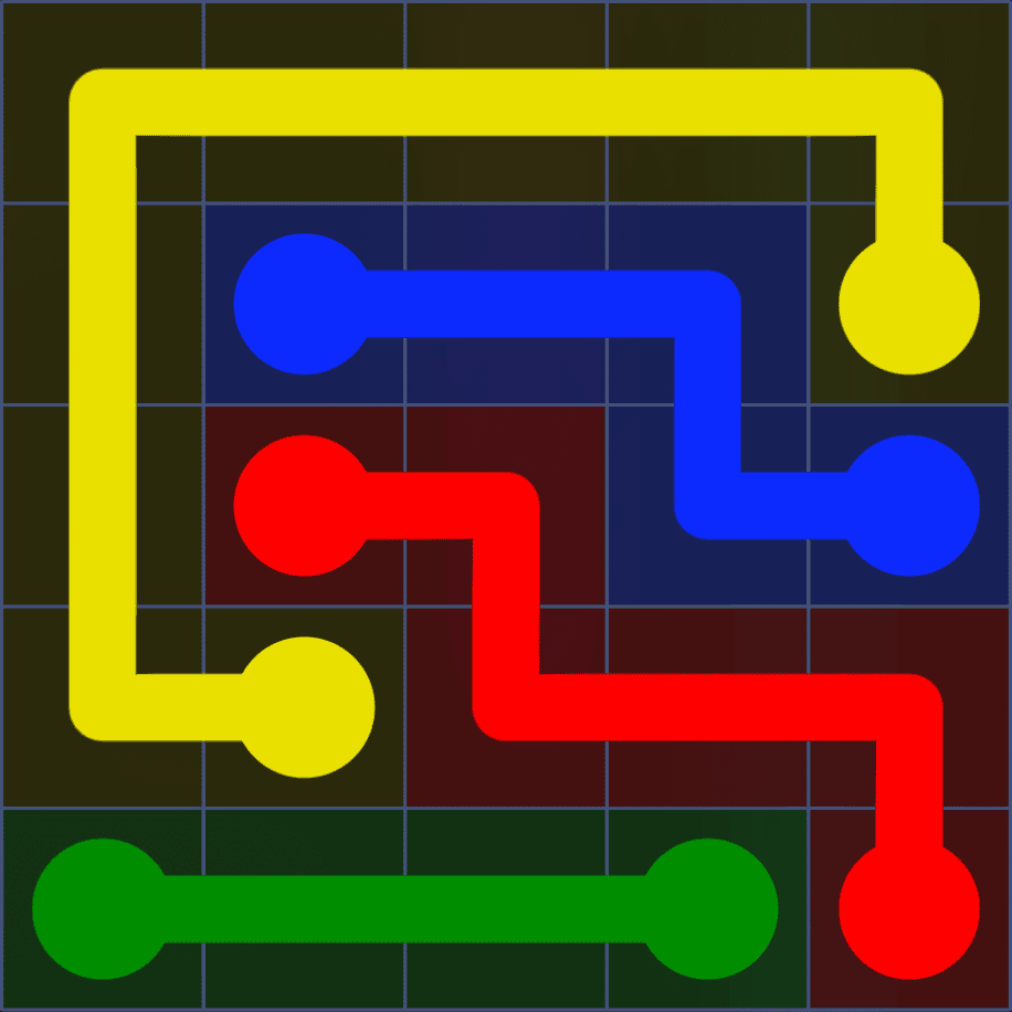 Flow Free 9347 Solution