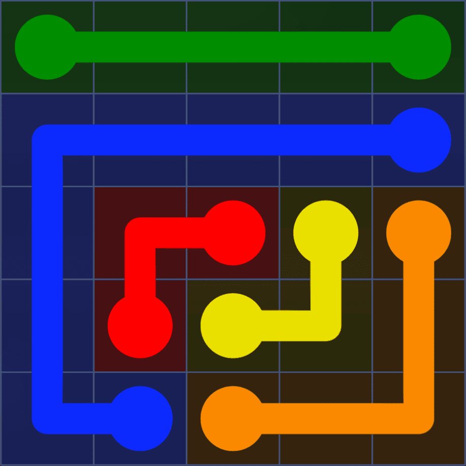 Flow Free 9353 Solution