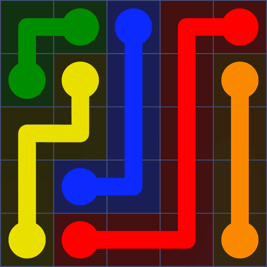 Flow Free 9332 Solution