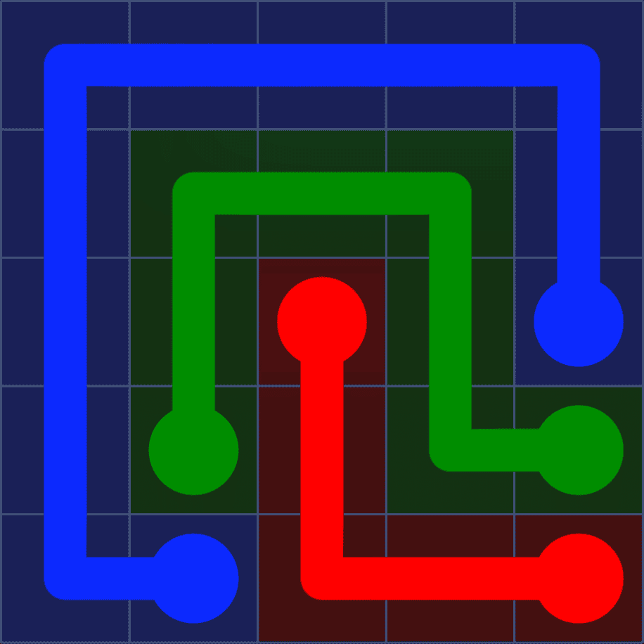 Flow Free 9338 Solution