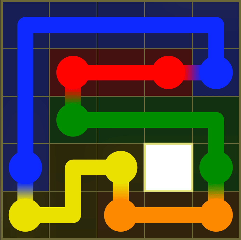 Flow Free 7468 Solution